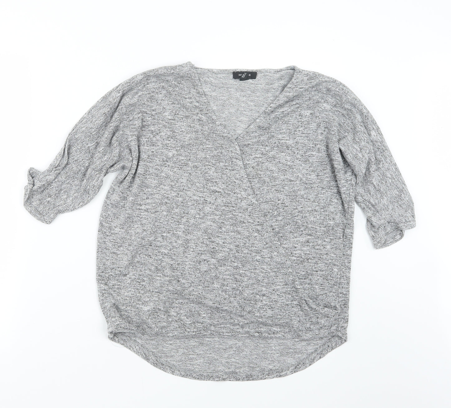 New Look Womens Grey   Pullover Jumper Size S