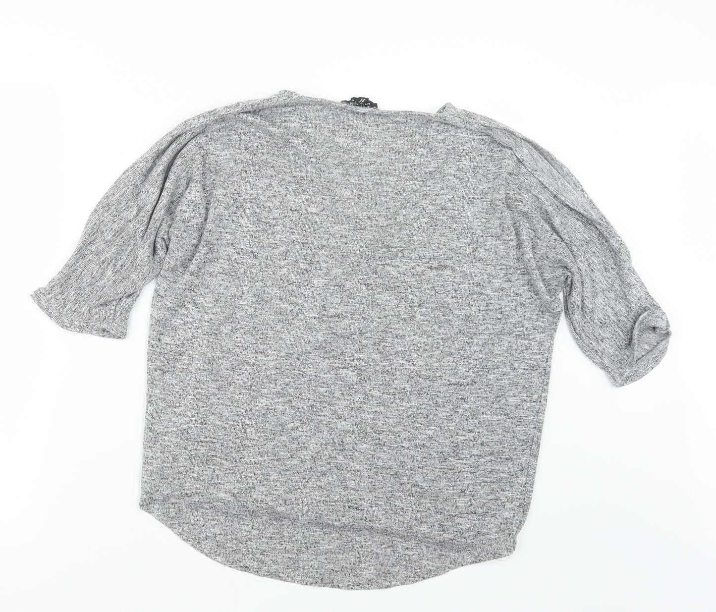 New Look Womens Grey   Pullover Jumper Size S