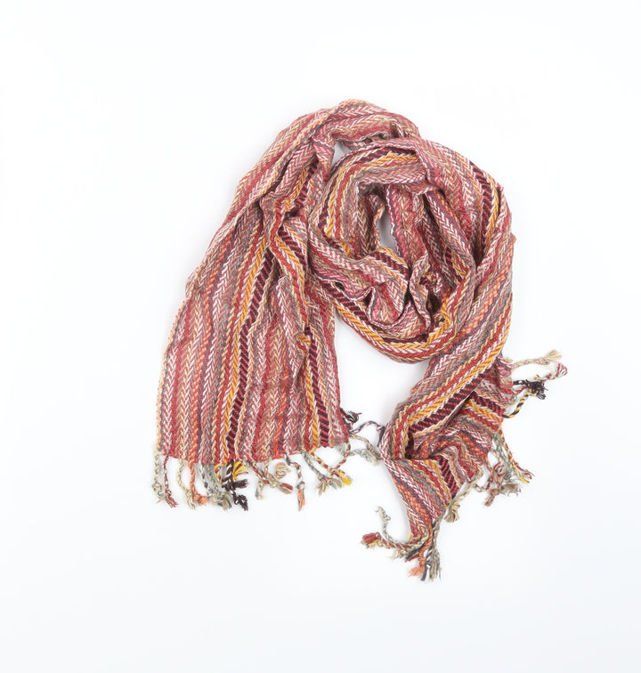 Preworn Womens Pink  Knit  Scarf