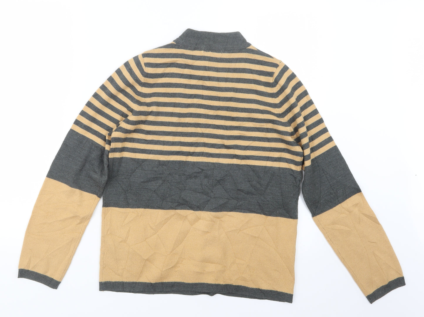 Marks and Spencer Womens Beige  Knit Pullover Jumper Size 10