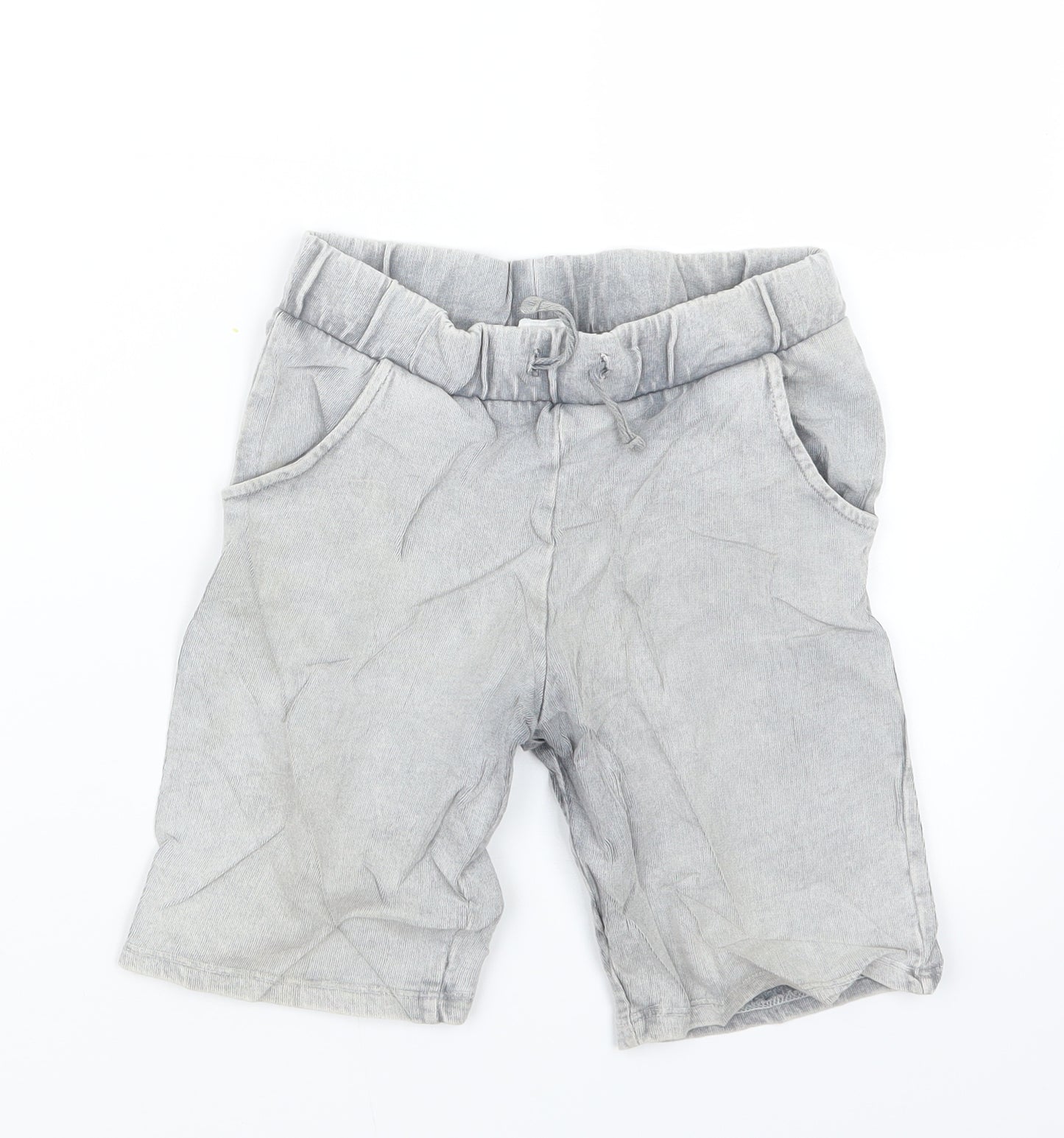 F&F Boys Grey   Cropped Trousers Size 6-7 Years