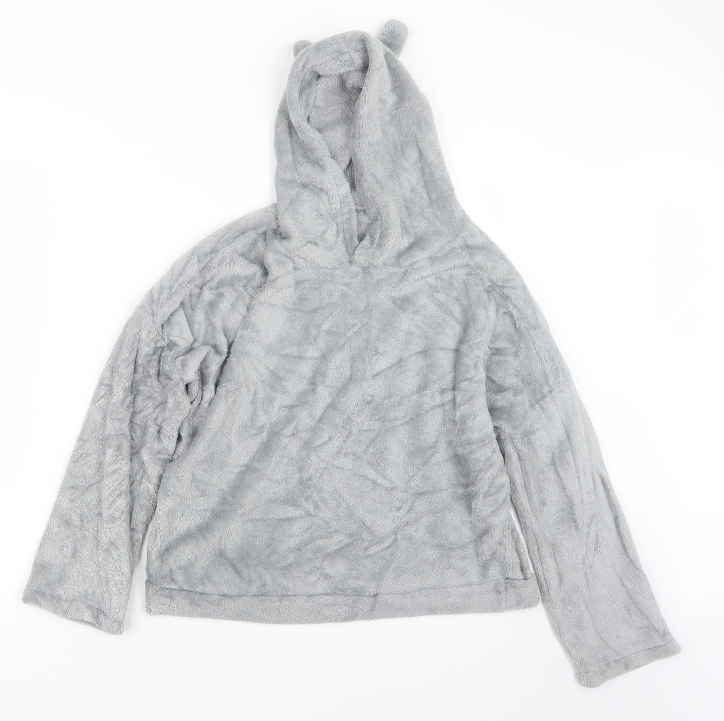 Preworn Womens Grey   Pullover Hoodie Size S