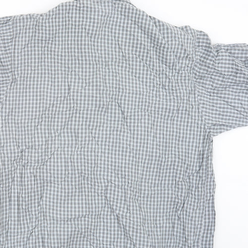 Preworn Mens Grey Camouflage   Button-Up Size M