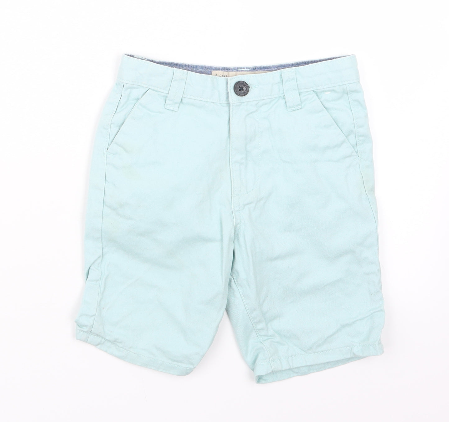 Denim Co. Boys Green   Chino Trousers Size 5-6 Years
