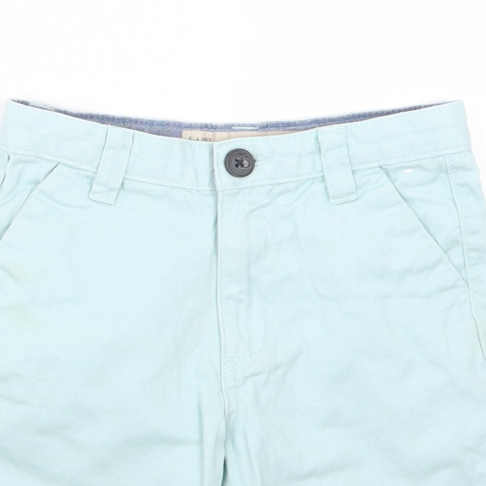 Denim Co. Boys Green   Chino Trousers Size 5-6 Years