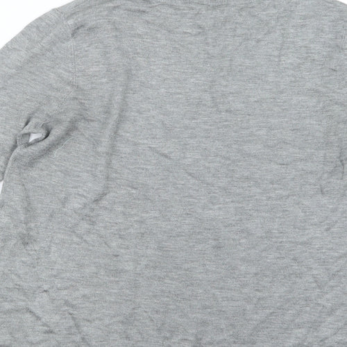 Warehouse Womens Grey  Knit Pullover Jumper Size 12