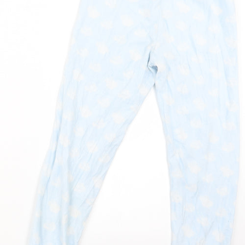 Young Dimension Girls Blue Geometric  Capri Pyjama Pants Size 9-10 Years