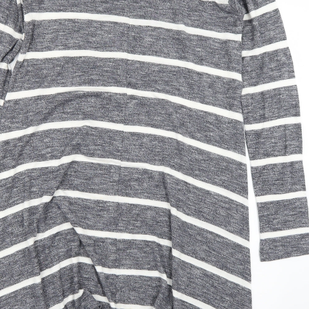 The Collection Womens Grey Striped  A-Line  Size 16