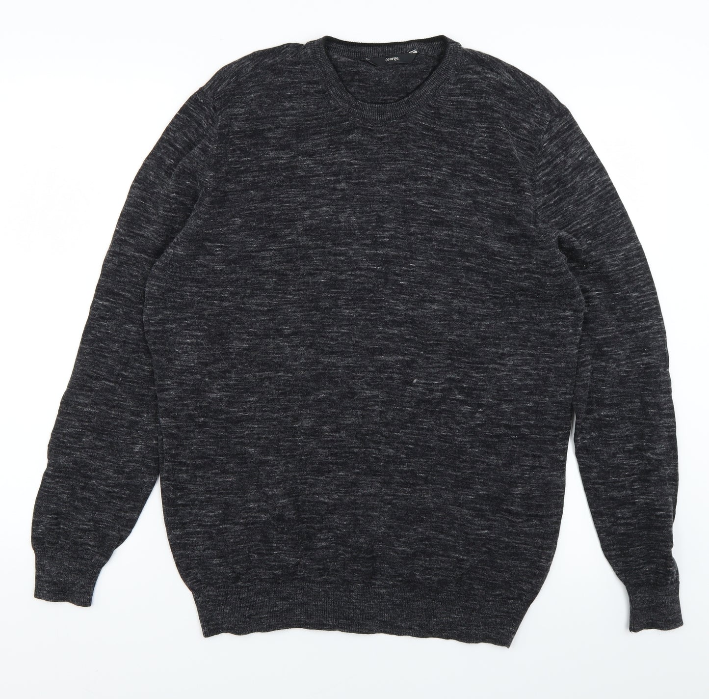 Georg Mens Green  Knit Pullover Jumper Size L