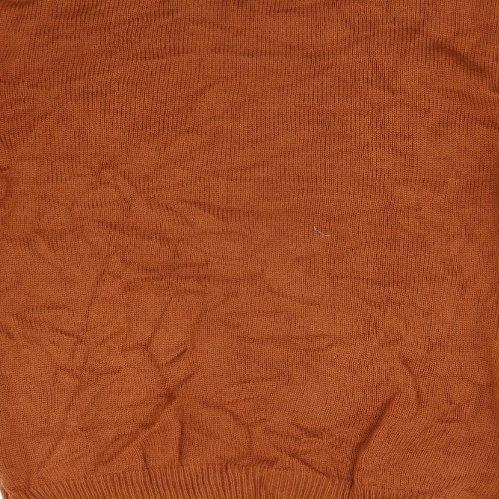 Topman Mens Brown  Knit Pullover Jumper Size M  - Christmas Jumper Reindeer