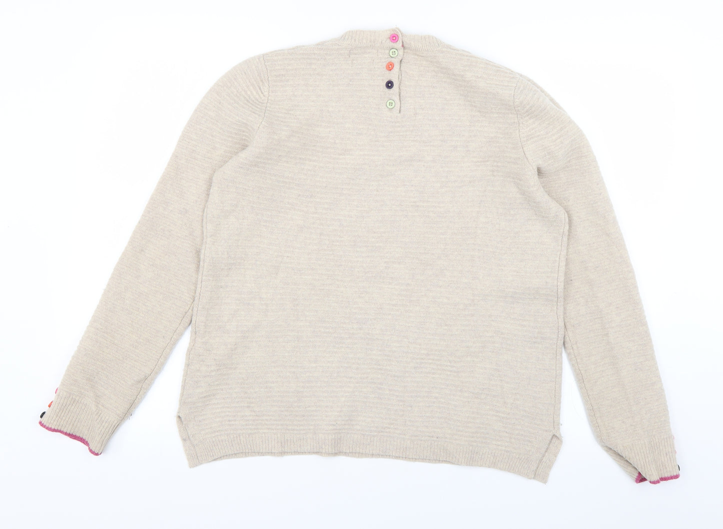 KEW Womens Beige   Pullover Jumper Size XL