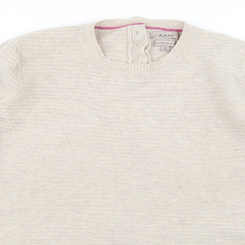 KEW Womens Beige   Pullover Jumper Size XL