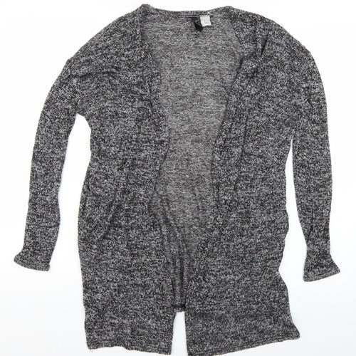 Divided Womens Grey  Knit Cardigan Jumper Size XS