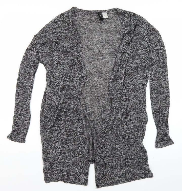 Divided Womens Grey  Knit Cardigan Jumper Size XS