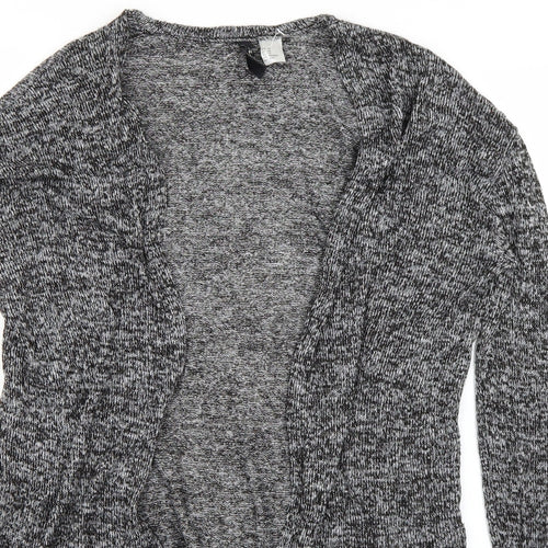 Divided Womens Grey  Knit Cardigan Jumper Size XS