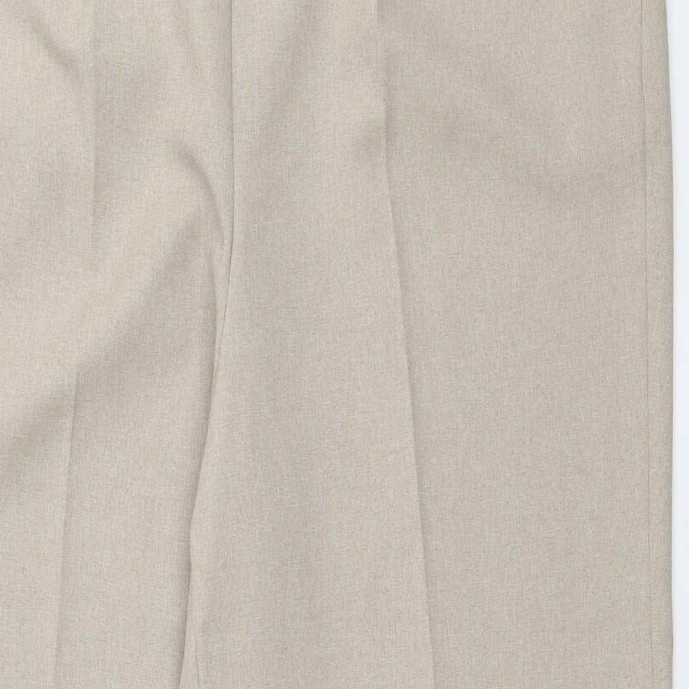 Bonmarché Womens Beige   Trousers  Size 18 L28 in