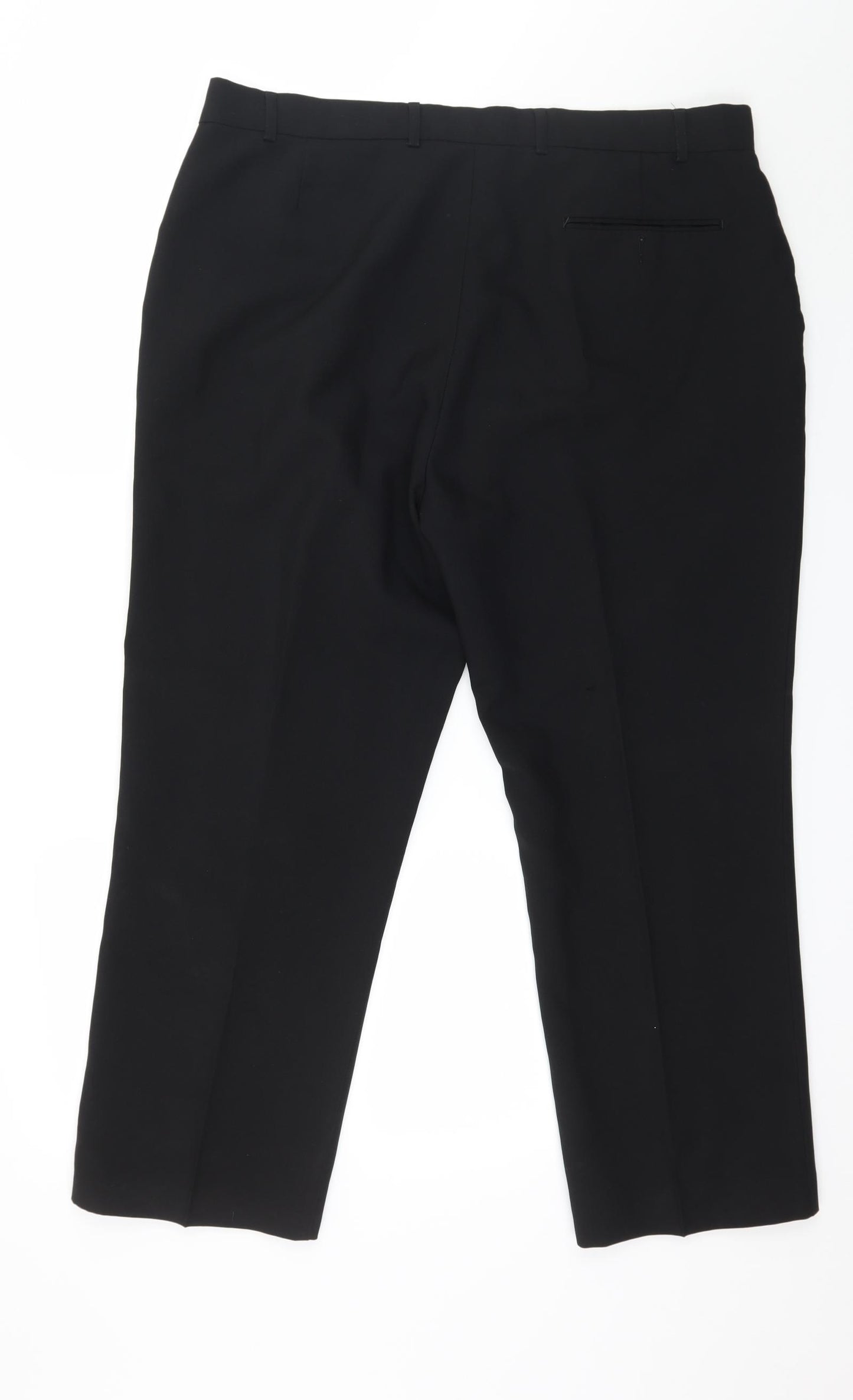 George Mens Black   Trousers  Size 38 in L31 in
