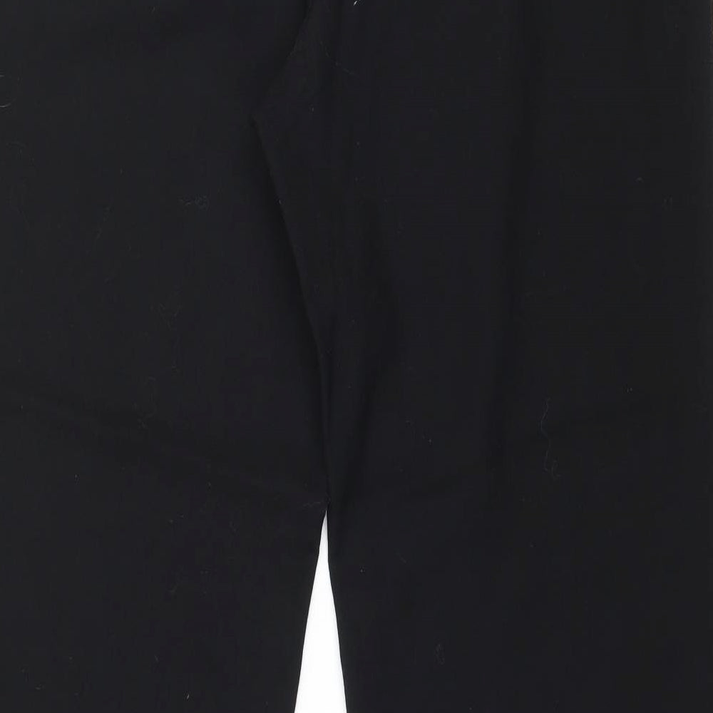 TUTTA NATURA Womens Black   Trousers  Size L L32 in
