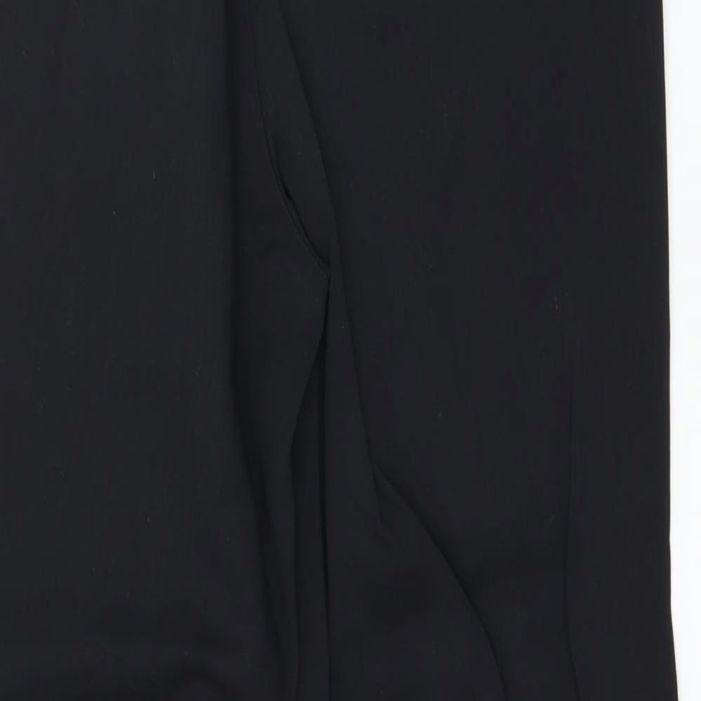 F&F Womens Black   Trousers  Size 12 L27 in