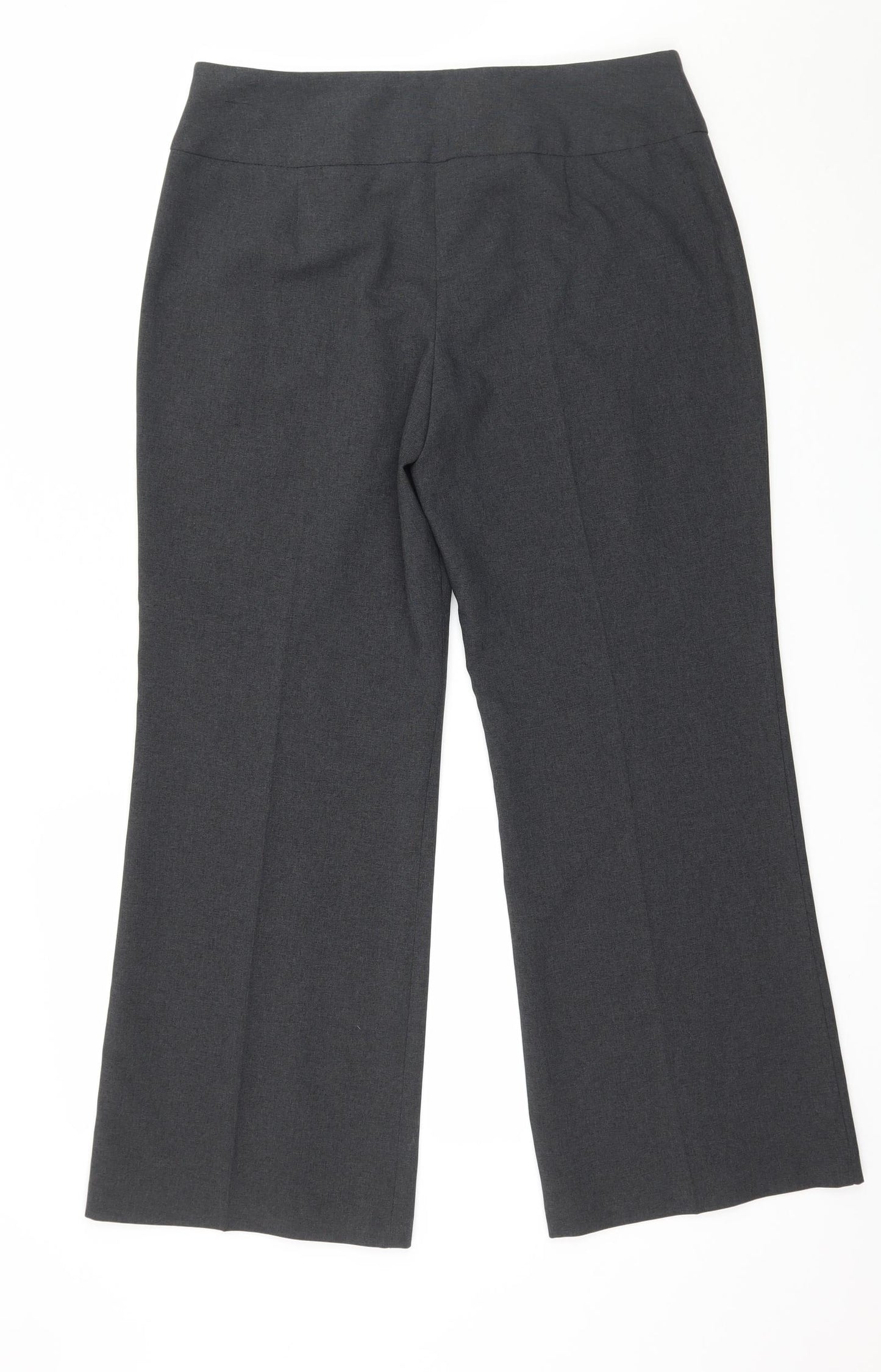 Marks and Spencer Womens Grey   Trousers  Size 12 L28 in