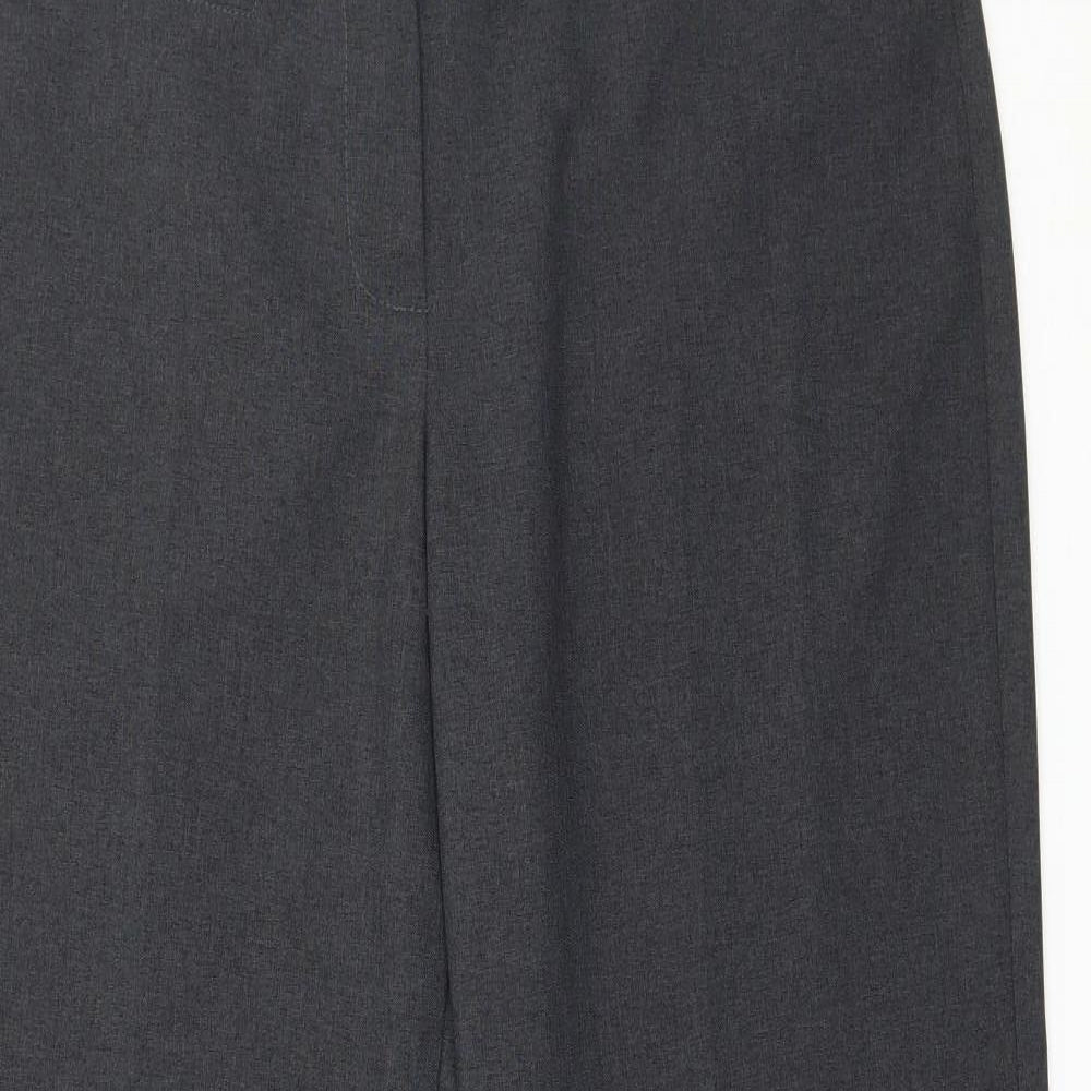 Marks and Spencer Womens Grey   Trousers  Size 12 L28 in