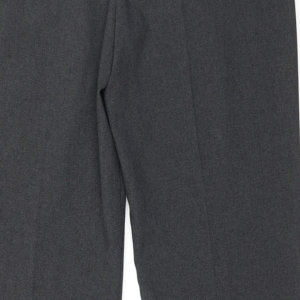Marks and Spencer Womens Grey   Trousers  Size 12 L28 in