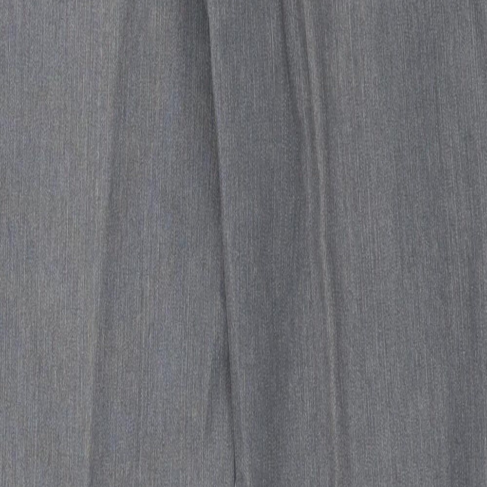 Marks and Spencer Womens Grey  Denim Straight Jeans Size 12 L33 in