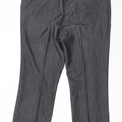 Marks and Spencer Womens Brown   Trousers  Size 12 L27 in