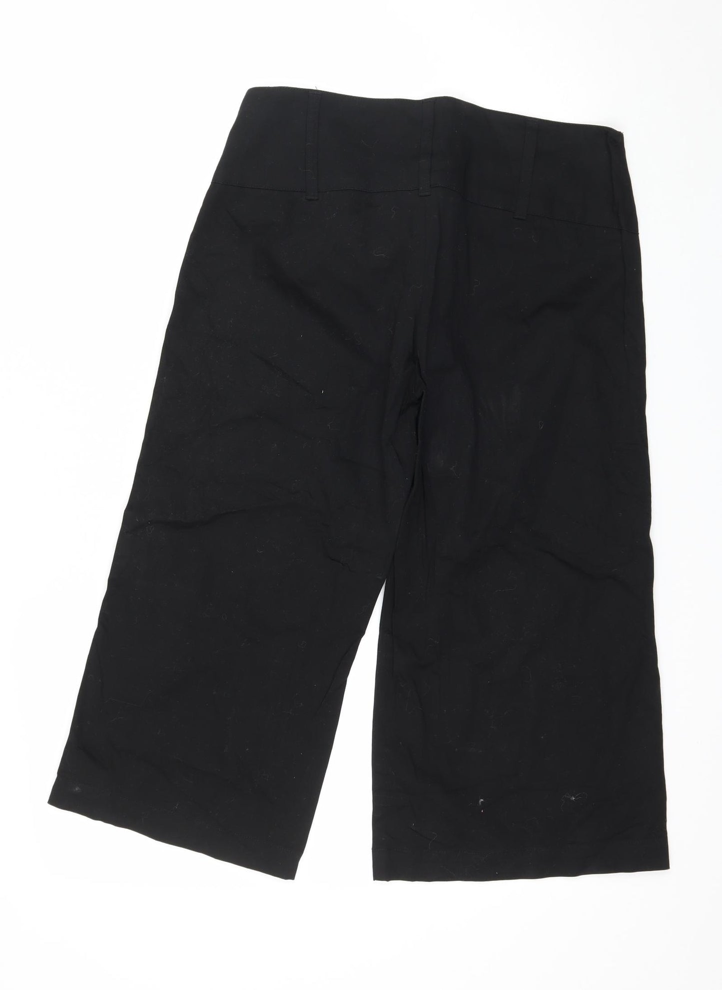 Preworn Womens Black   Bermuda Shorts Size 10