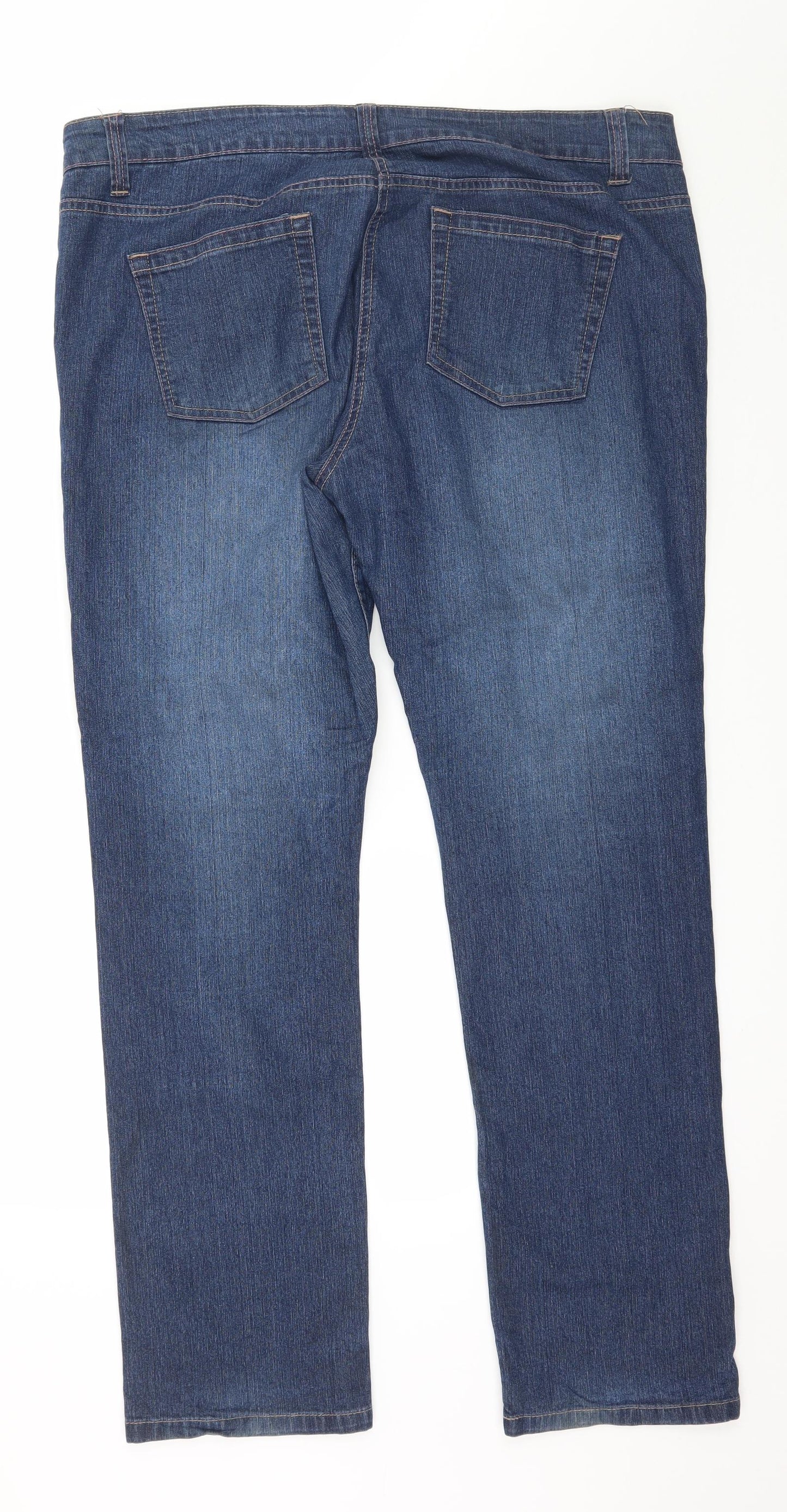 Dorothy Perkins Womens Blue  Denim Skinny Jeans Size 18 L31 in