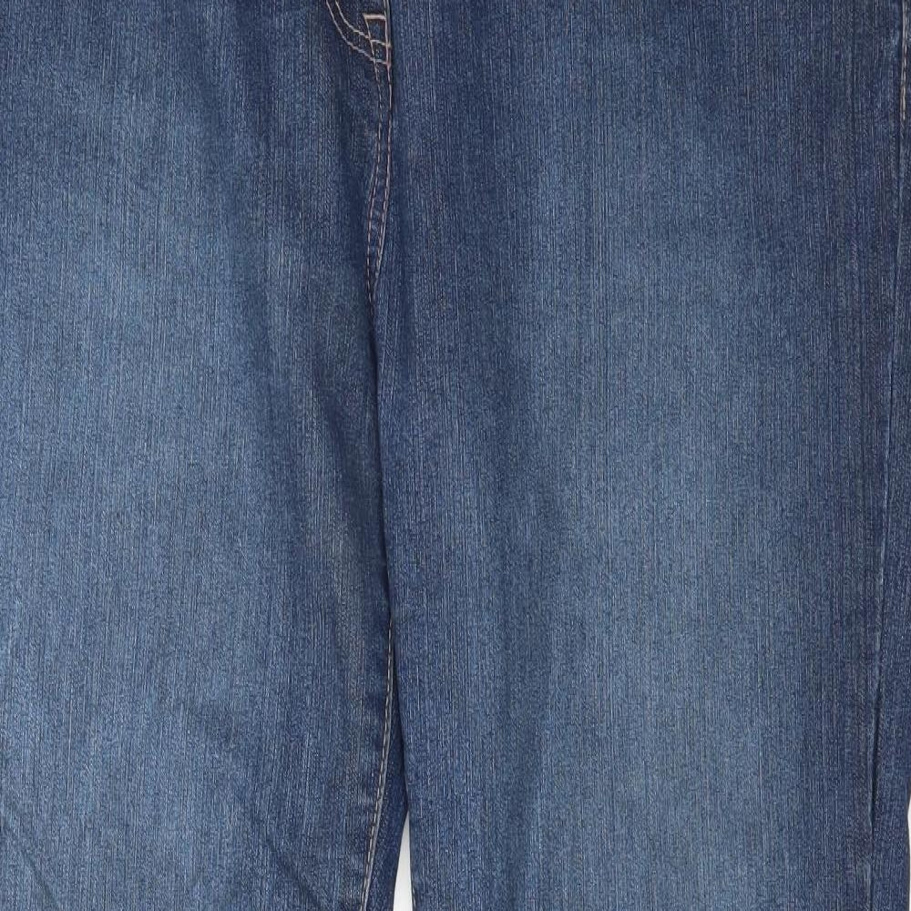 Dorothy Perkins Womens Blue  Denim Skinny Jeans Size 18 L31 in