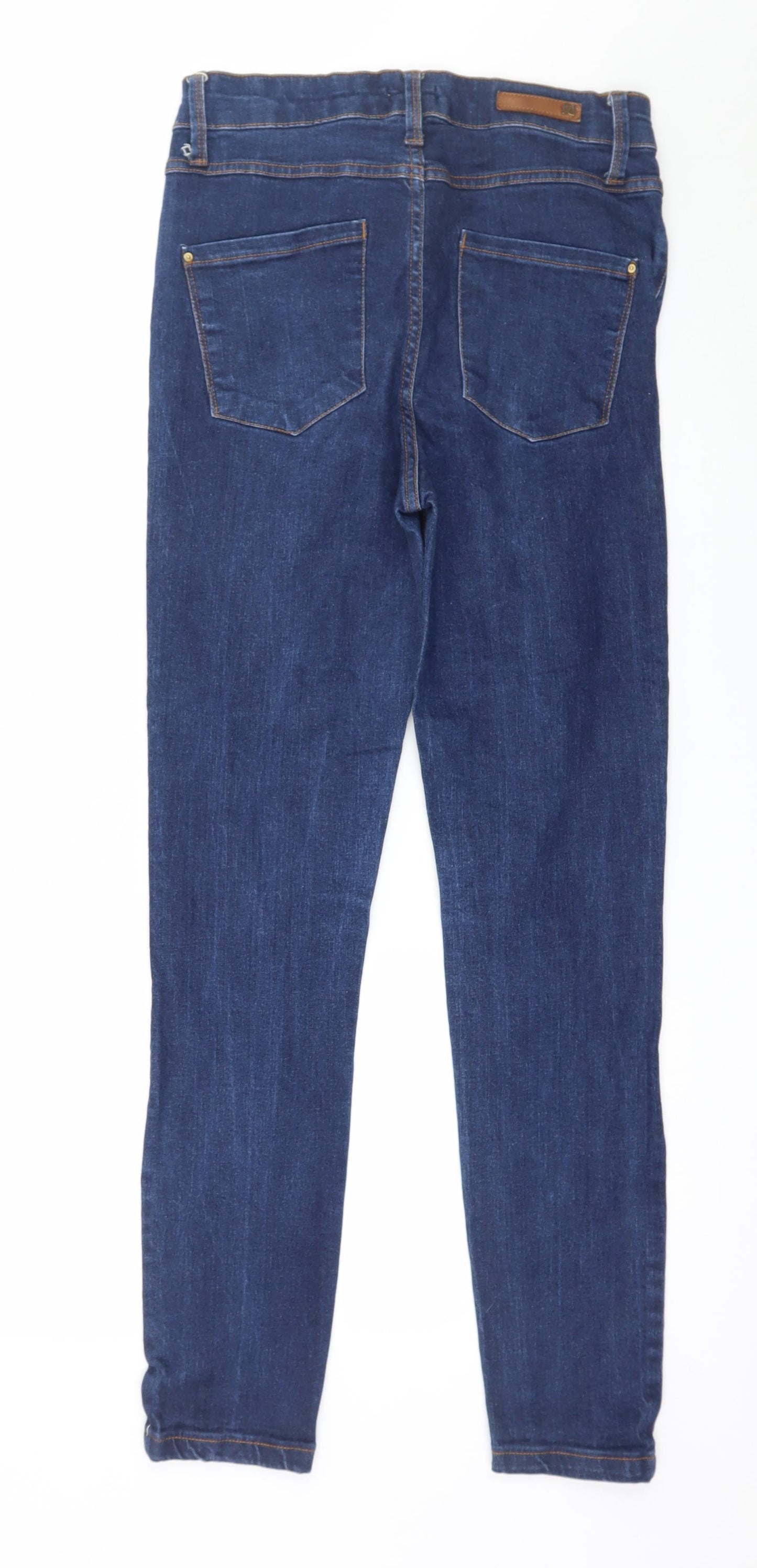 River Island Womens Blue  Denim Skinny Jeans Size 12 L29 in