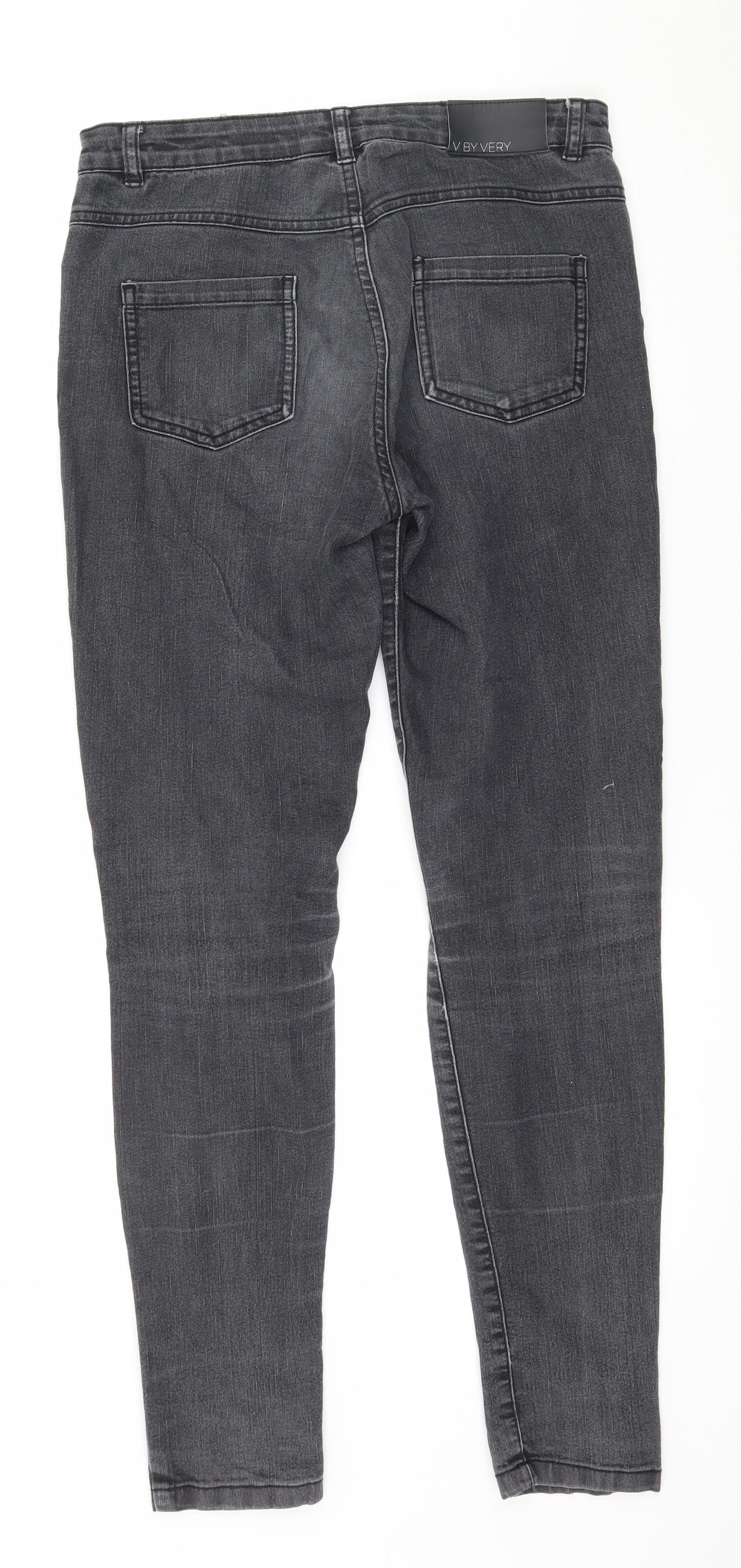 Very Girls Grey  Denim Skinny Jeans Size 14 Years