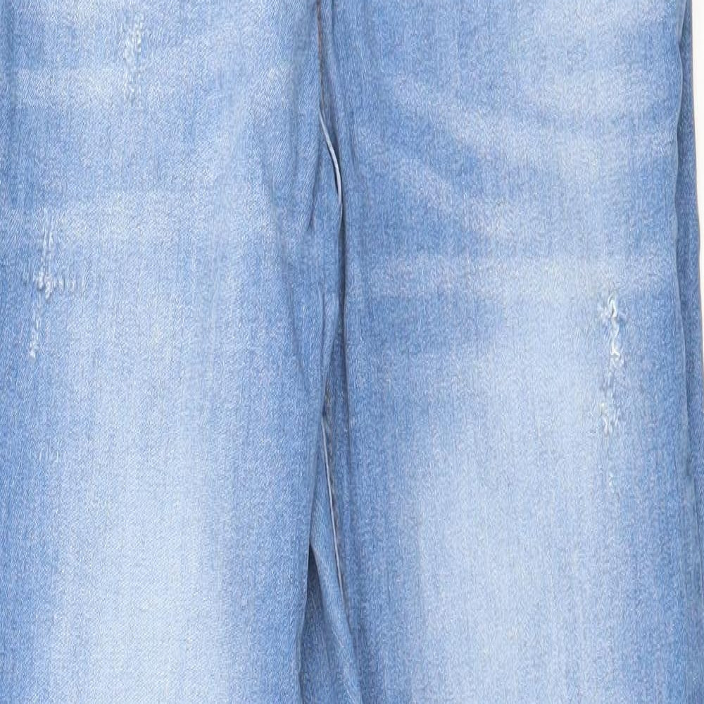 Denim & Co. Womens Blue  Denim Skinny Jeans Size 12 L28 in