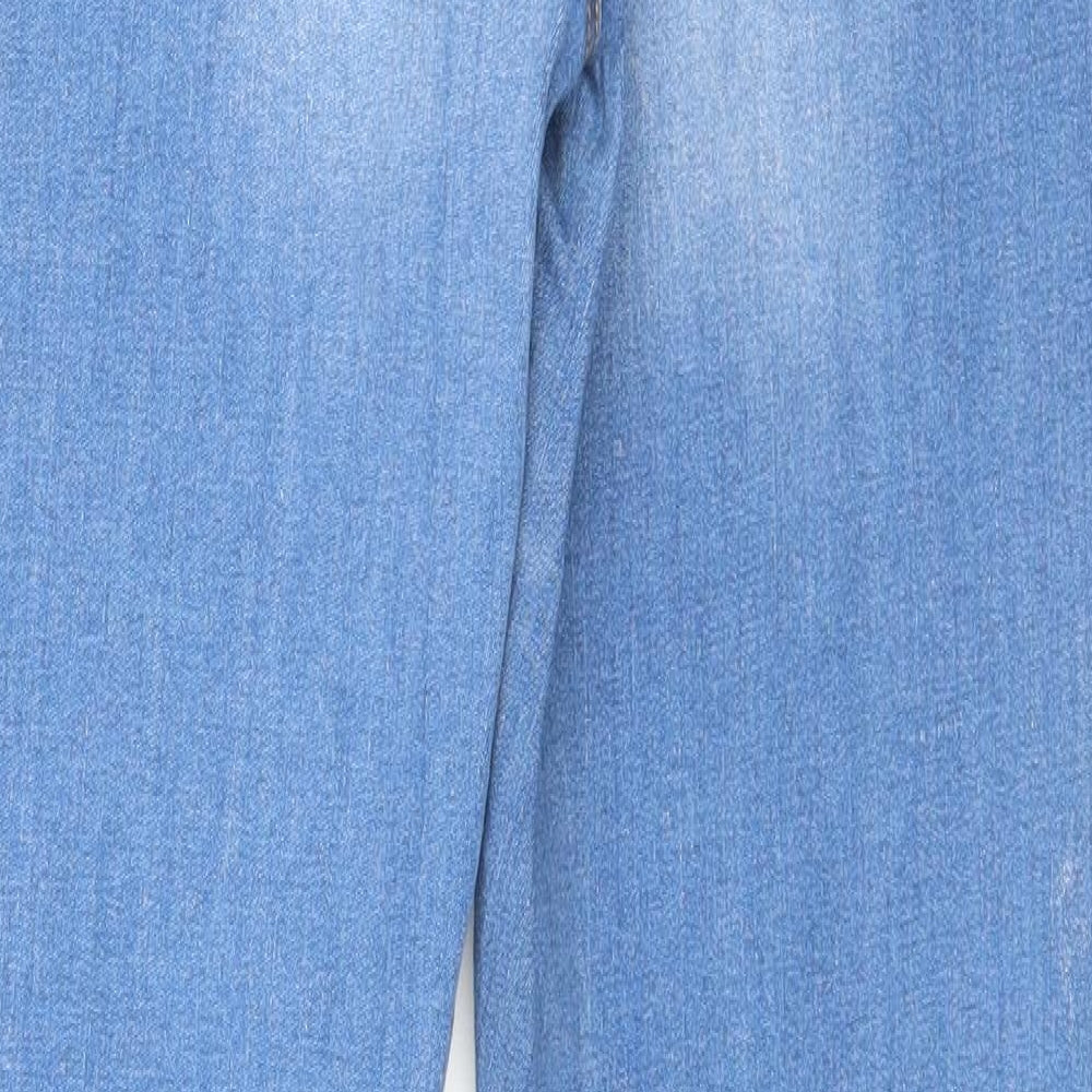 Denim & Co. Womens Blue  Denim Skinny Jeans Size 12 L28 in