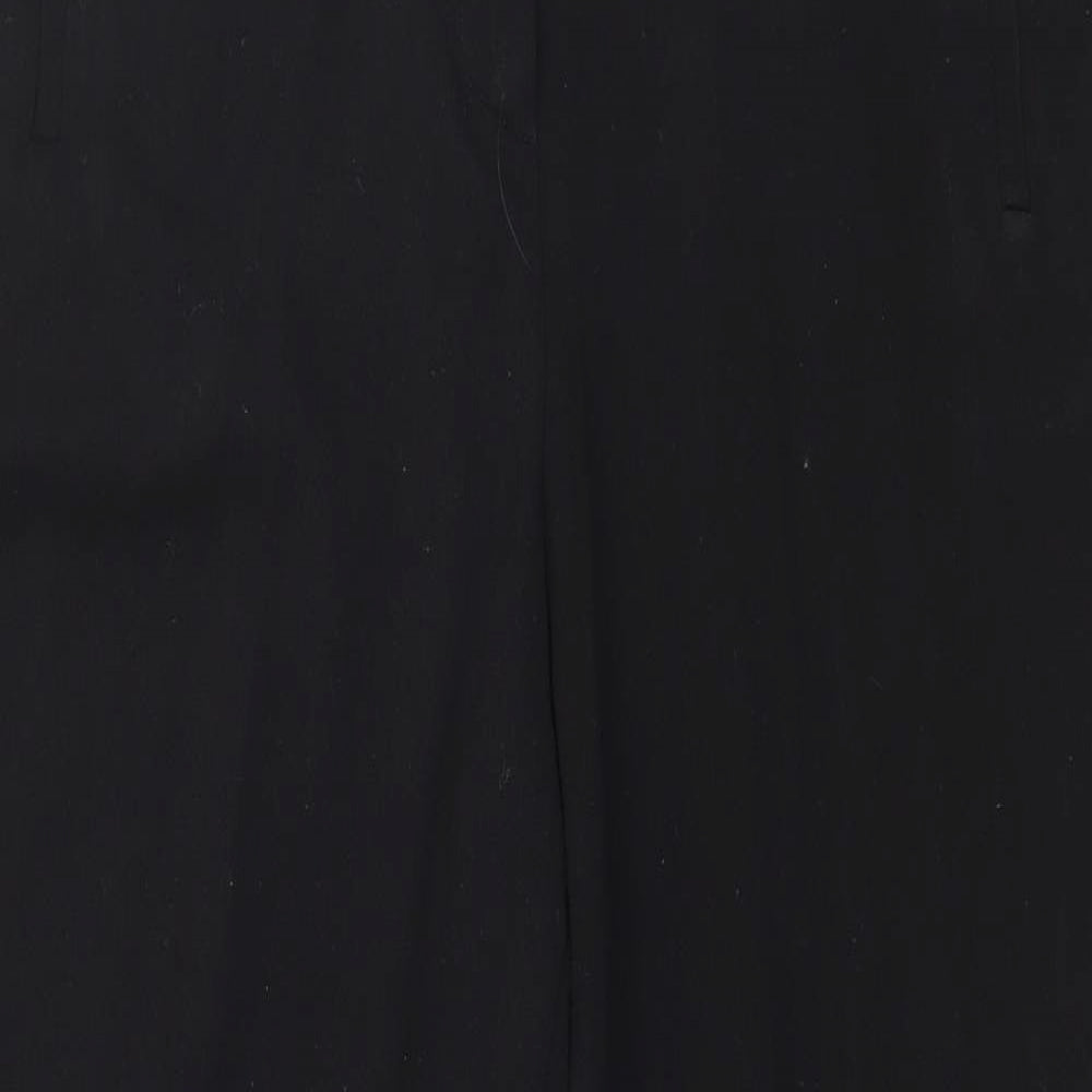 Marks and Spencer Womens Black   Trousers  Size 12 L27 in