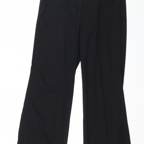 NEXT Womens Black   Trousers  Size 10 L32 in