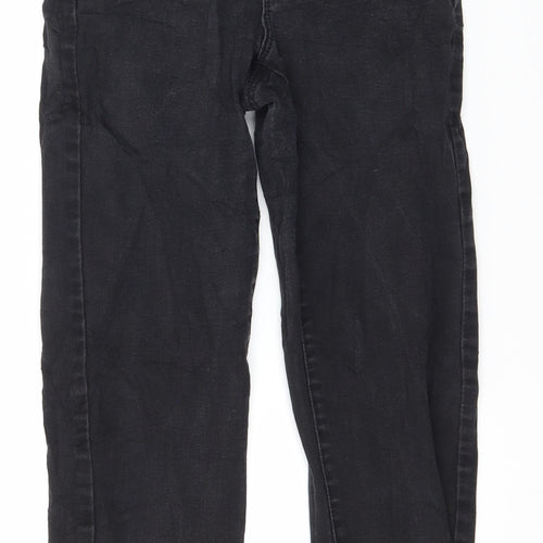Denim & Co. Womens Black  Denim Skinny Jeans Size 6 L27 in