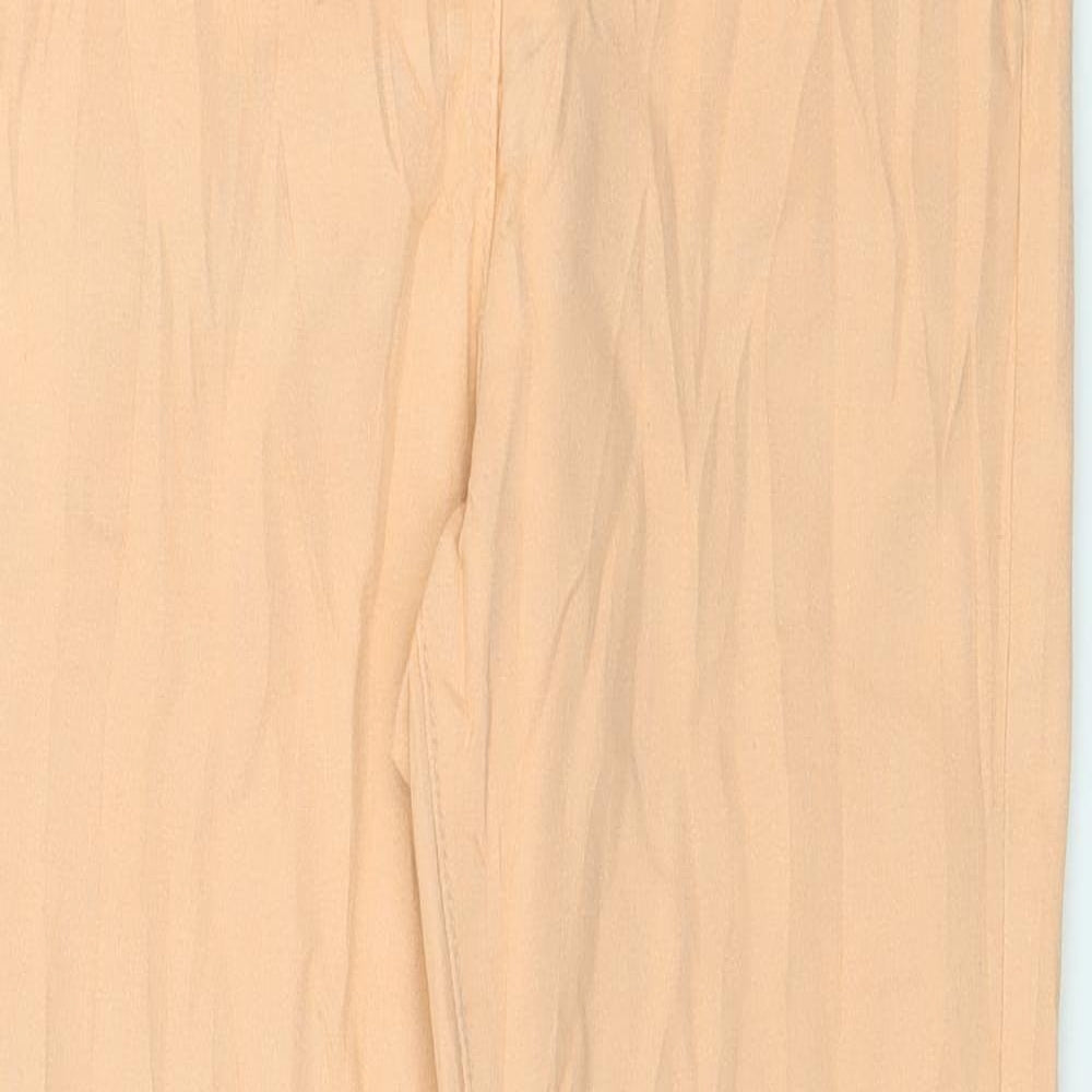 Marks and Spencer Womens Orange  Denim Skinny Jeans Size 8 L28 in