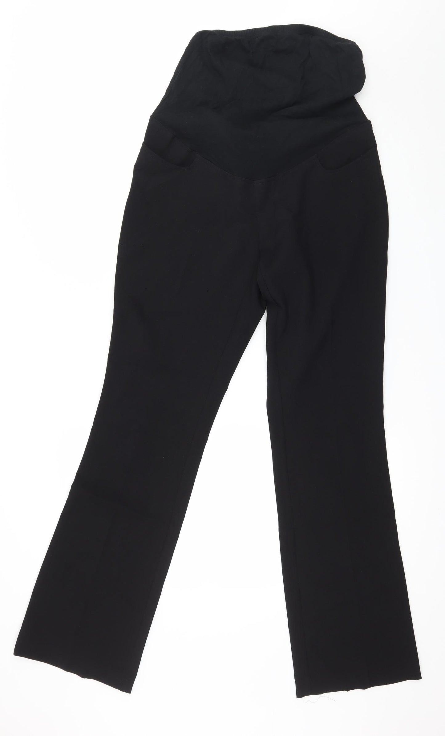 New Look Womens Black   Trousers  Size 10 L32 in