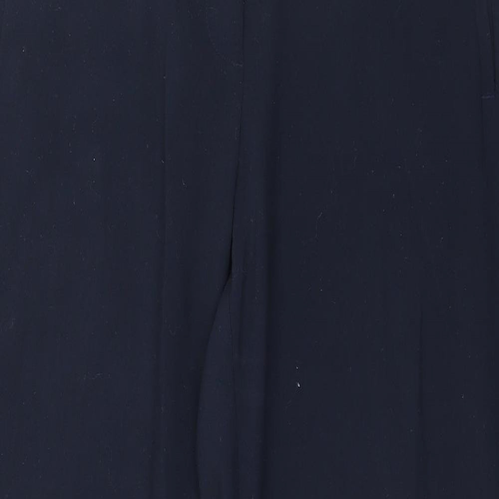 Marks and Spencer Womens Blue   Trousers  Size 14 L28 in
