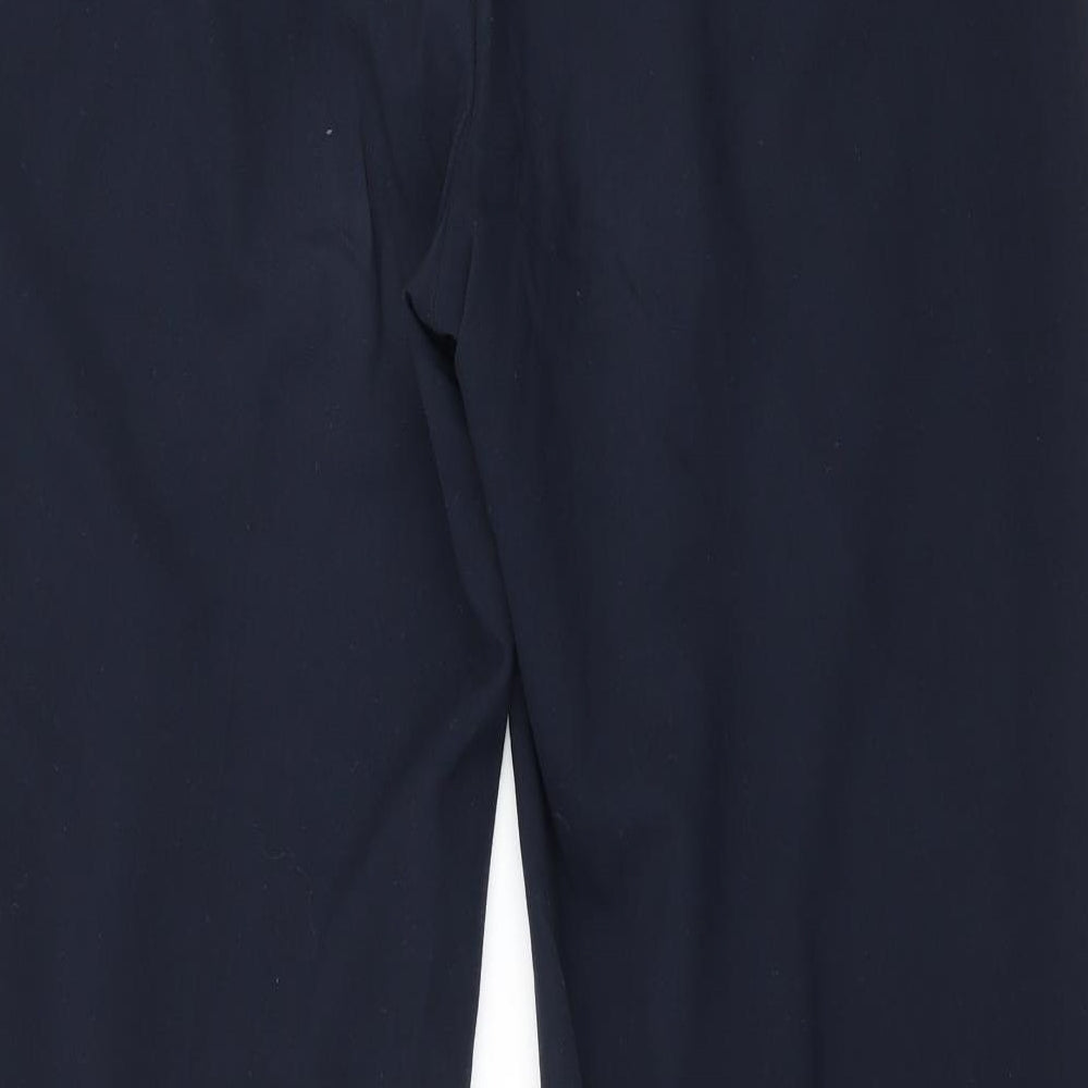 Marks and Spencer Womens Blue   Trousers  Size 14 L28 in