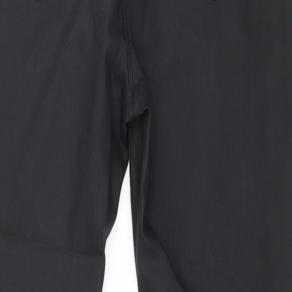 TU Womens Black   Straight Jeans Size 20 L31 in - faux leather