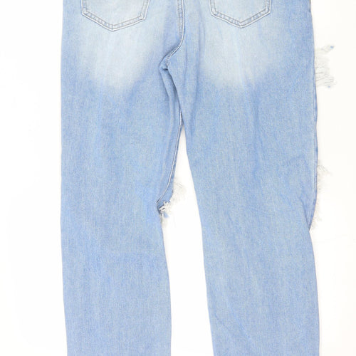 SheIn Womens Blue  Denim Mom Jeans Size S L29 in