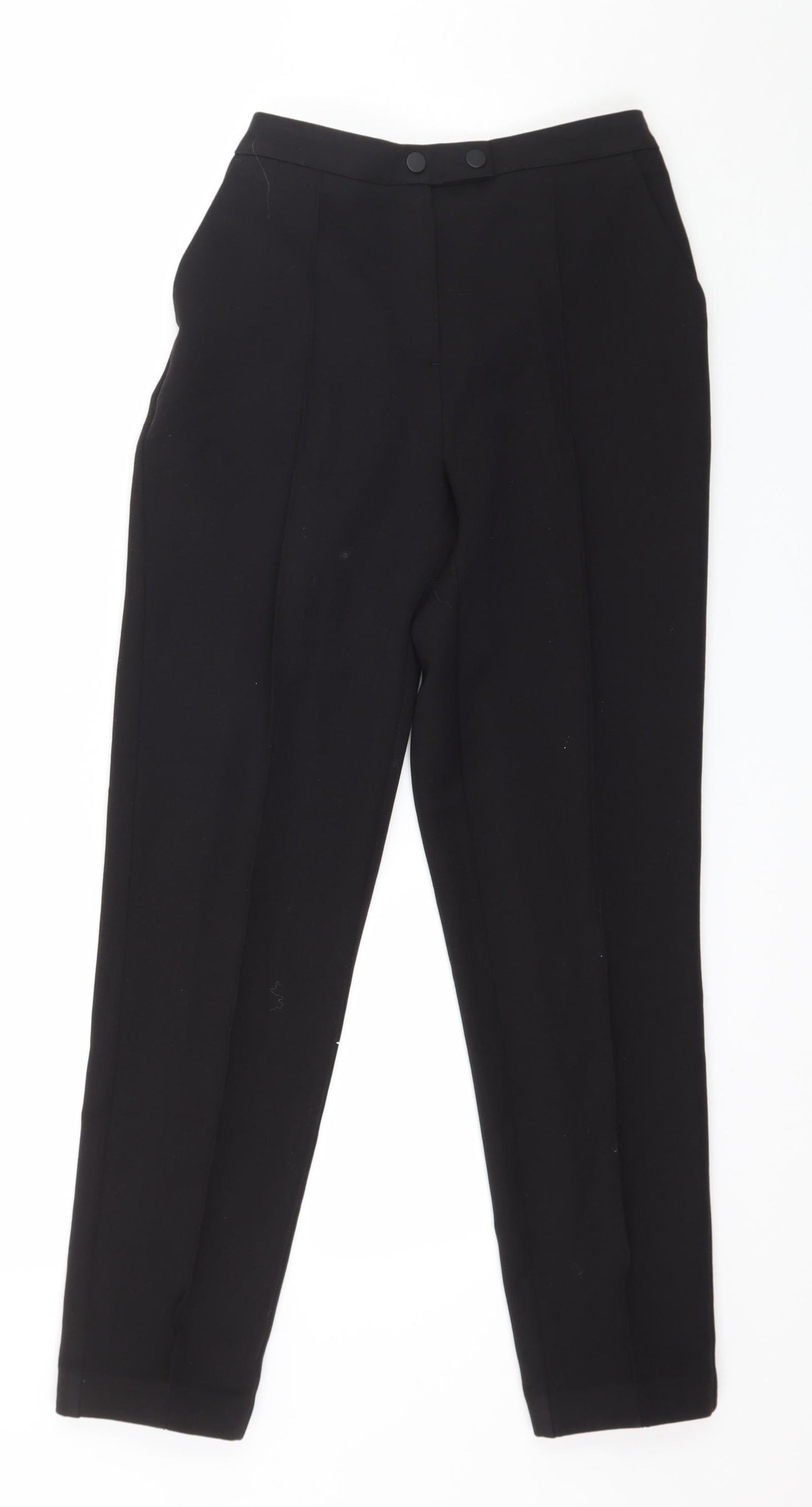 F&F Womens Black   Trousers  Size 6 L26 in