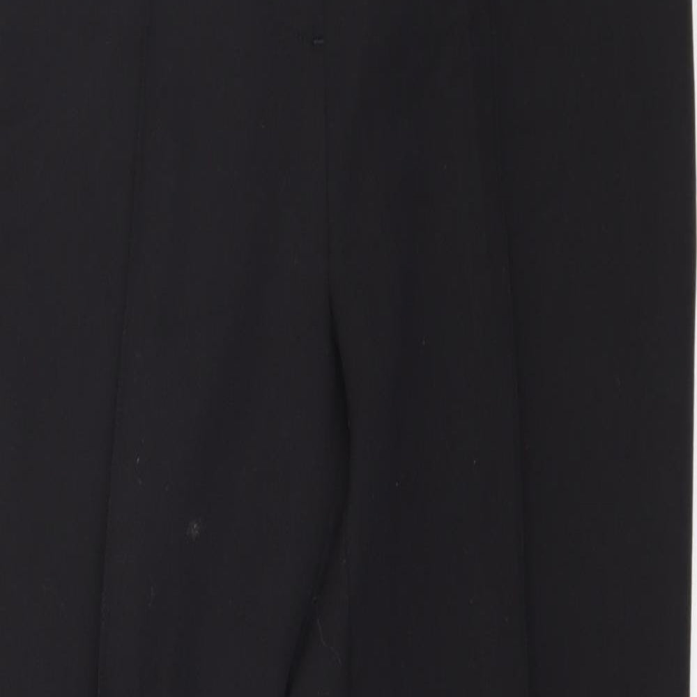 F&F Womens Black   Trousers  Size 6 L26 in