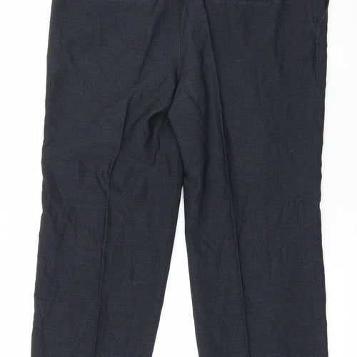 NEXT Womens Blue   Trousers  Size 10 L23 in