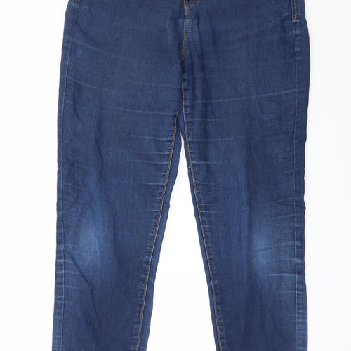 Denim & Co. Womens Blue  Denim Skinny Jeans Size 8 L26 in