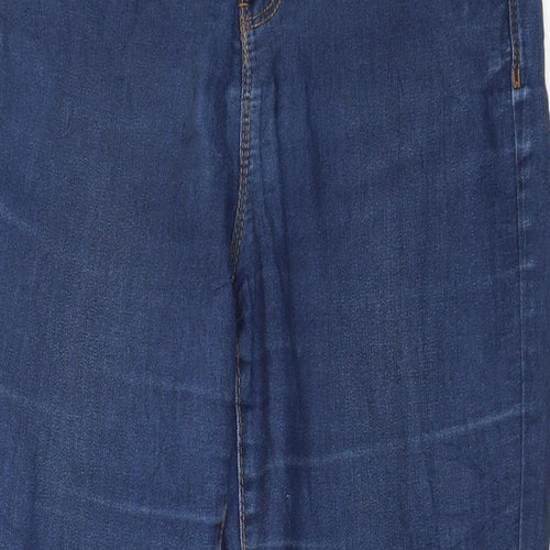 Denim & Co. Womens Blue  Denim Skinny Jeans Size 8 L26 in