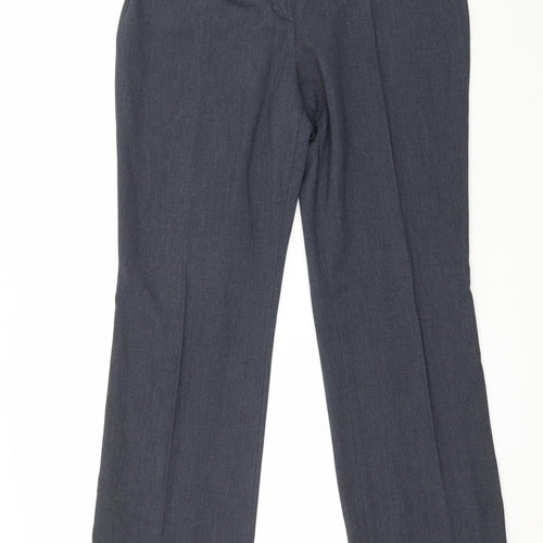 Marks and Spencer Womens Blue   Trousers  Size 12 L28 in